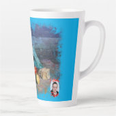 Taza de Café Latte Bodegón a espátula Milchtasse (Rechts)