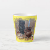 Taza De Café Latte Bodegón Milchtasse (Vorderseite)