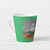 Taza De Café Latte Bodegón Milchtasse (Linke Ecke)