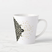 Taza de café latte con decoración milchtasse (Rechts)