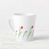 Taza de café latte milchtasse (Linke Ecke)