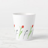 Taza de café latte milchtasse (Vorderseite)