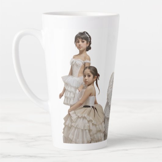 Taza de café latte milchtasse (Links)