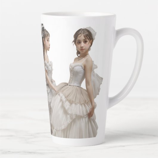 Taza de café latte milchtasse (Rechts)