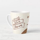 Taza de Café Latte Milchtasse (Linke Ecke)