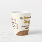 Taza de Café Latte Milchtasse (Vorderseite)