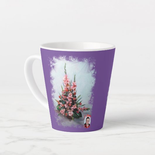 Taza De Café Latte Pulpo a la gallega Milchtasse (Linke Ecke)