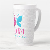 Taza de Café MARA – Sabor Digital Milchtasse (Rechte Ecke)