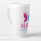 Taza de Café MARA – Sabor Digital Milchtasse (Linke Ecke)