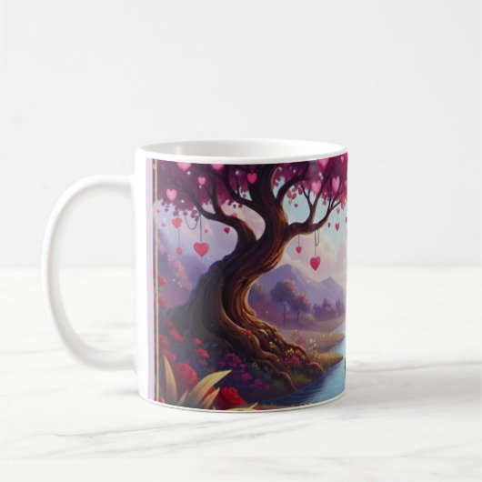 Taza de Cafe  para San Valentin Kaffeetasse (Links)