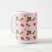 Taza De Café Strawberries Kaffeetasse (Vorderseite Links)