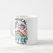 Taza de café - Taza con arcoíris  Kaffeetasse (Vorderseite Links)