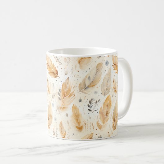 Taza de café - taza con flores  kaffeetasse (VorderseiteRechts)
