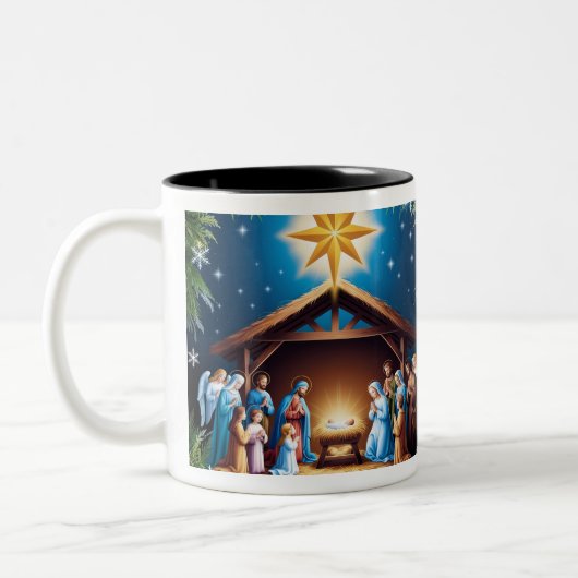 Taza de café zweifarbige tasse (Links)