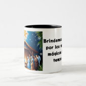 Taza de café zweifarbige tasse (Mittel)