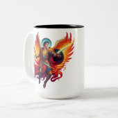 Taza de café zweifarbige tasse (Vorderseite Links)
