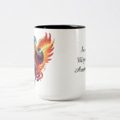 Taza de café zweifarbige tasse (Mittel)