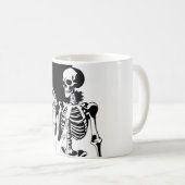 Taza de Calavera Kaffeetasse (VorderseiteRechts)