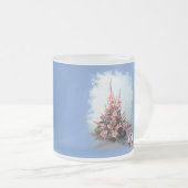 Taza De Cristal Esmerilado Bodegón de flores Mattglastasse (VorderseiteRechts)