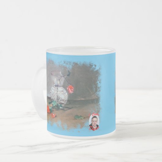 Taza de Cristal Esmerilado Bodegón Mattglastasse (Vorderseite Links)