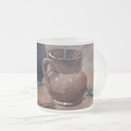 Taza De Cristal Esmerilado Bodegón Mattglastasse (VorderseiteRechts)
