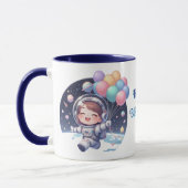 Taza de Cumpleaños Astronauta con Globos Tasse (Links)