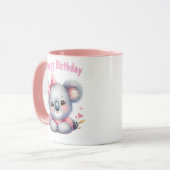 Taza de Cumpleaños con Koala  Tasse (Vorderseite Links)