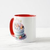Taza de cumpleaños  tasse (Vorderseite Links)