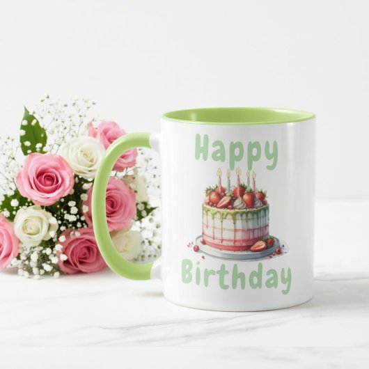 Taza de cumpleaños  tasse