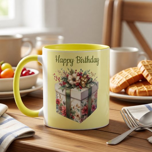 Taza de cumpleaños  tasse