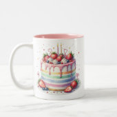 Taza de cumpleaños  zweifarbige tasse (Links)