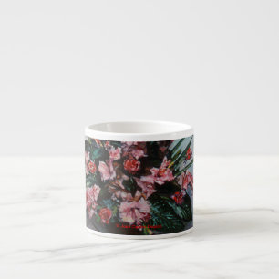 Taza De Espresso Bodegón de flores Espressotasse