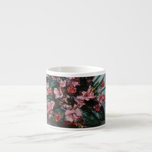 Taza De Espresso Bodegón de flores Espressotasse (Vorderseite)