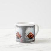 Taza de Espresso Bodegón de flores Espressotasse (Vorderseite Rechts)
