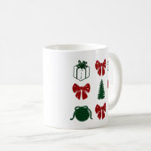 Taza de Navidad Coquette Kaffeetasse (VorderseiteRechts)