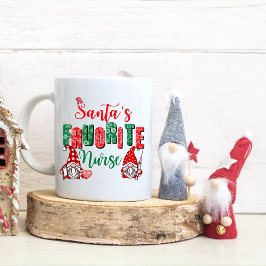Taza de navidad para enfermera kaffeetasse
