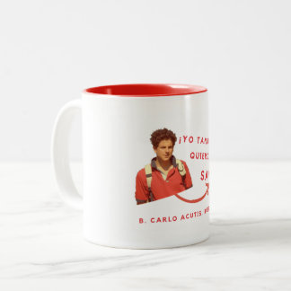 Taza de oracion zweifarbige tasse