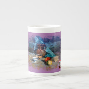 Taza De Porcelana Bodegón a espátula Porzellantasse