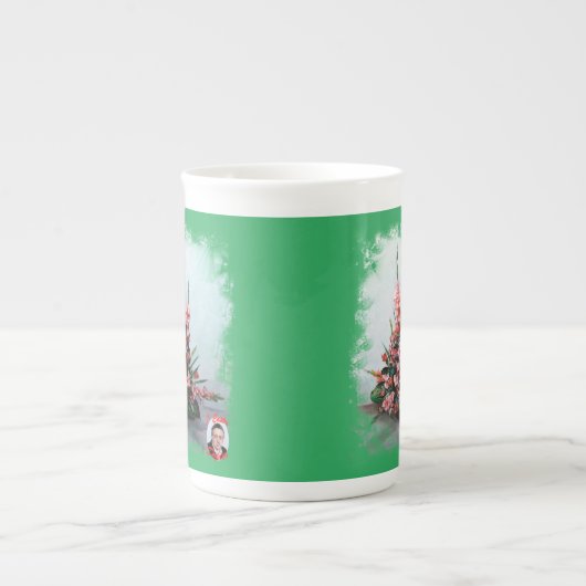 Taza De Porcelana Bodegón de flores Porzellantasse (Vorderseite)