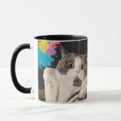 Taza de Porcelana imagen de tu mejor amigo peludo  Tasse (Links)