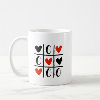 Taza de porcelana JUEGO DE CORAZONES Kaffeetasse