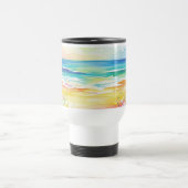 Taza de viaje mar y flores reisebecher (Mittel)