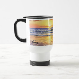 Taza de viaje paisaje del mar reisebecher