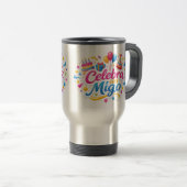 Taza de Viaje y de Regalo con Diseño “Celebra Conm Reisebecher (VorderseiteRechts)