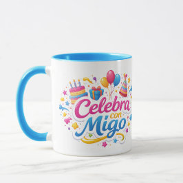 Taza de Viaje y de Regalo con Diseño “Celebra Conm Tasse