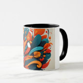 Taza Decorativa Arte Simbólico Equilibrio Tasse (VorderseiteRechts)