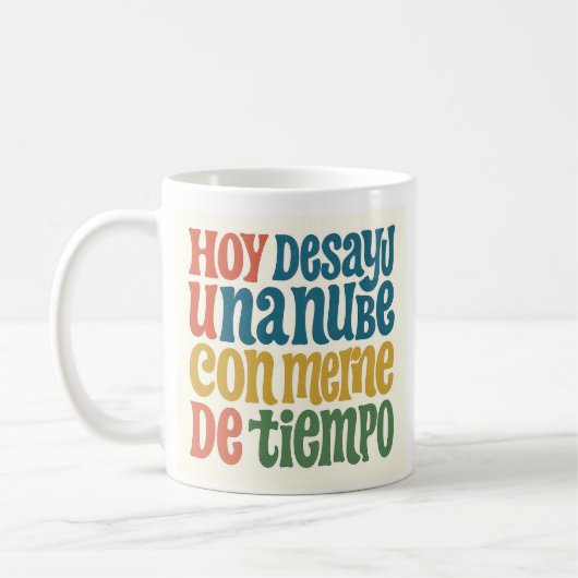 Taza Desayuno surrealista Kaffeetasse (Links)