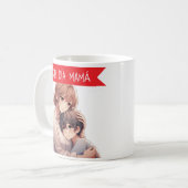 Taza día de la madre diseño anime kaffeetasse (Vorderseite Links)