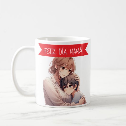 Taza día de la madre diseño anime kaffeetasse (Links)