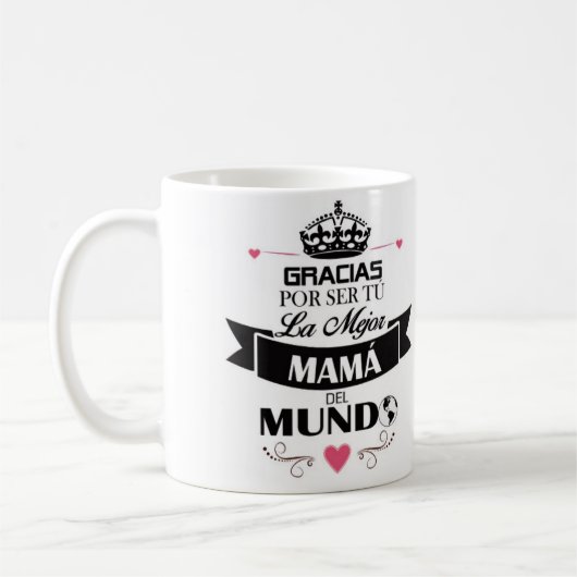 Taza Día de las Madres Kaffeetasse (Links)